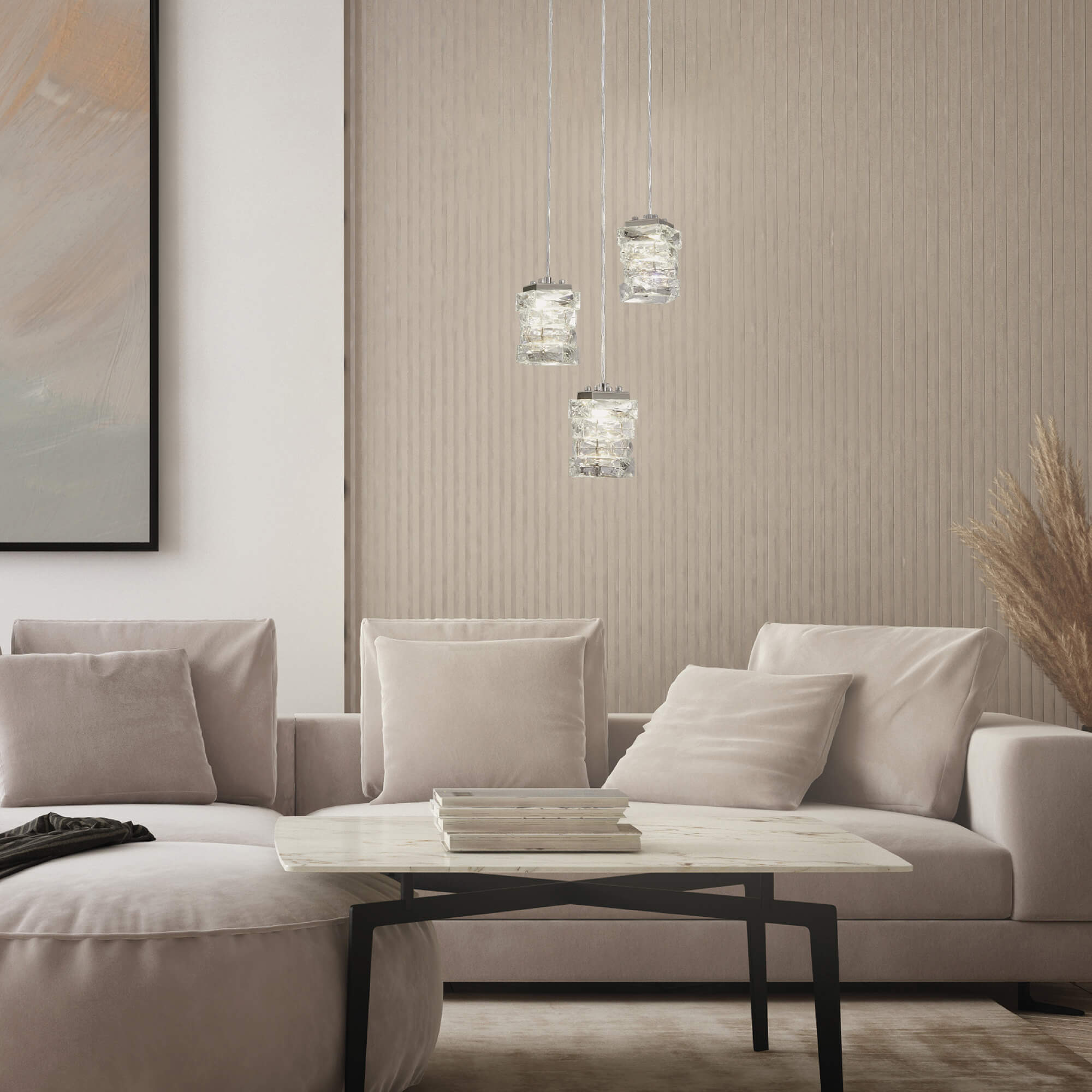 Luxor LED 3-Light Pendant