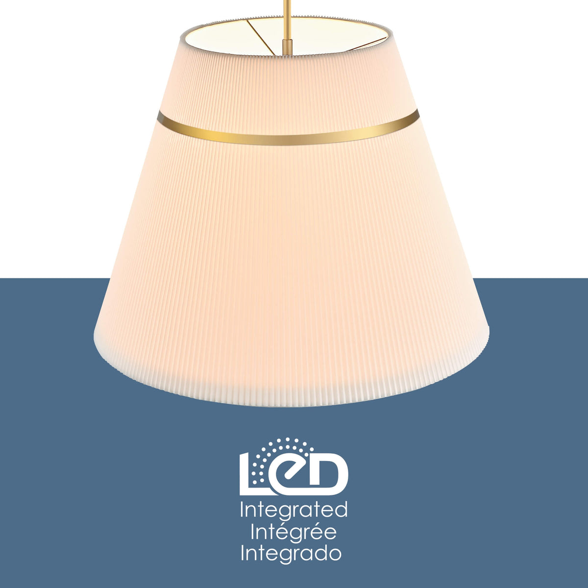 Lámpara colgante Roma de 1 luz