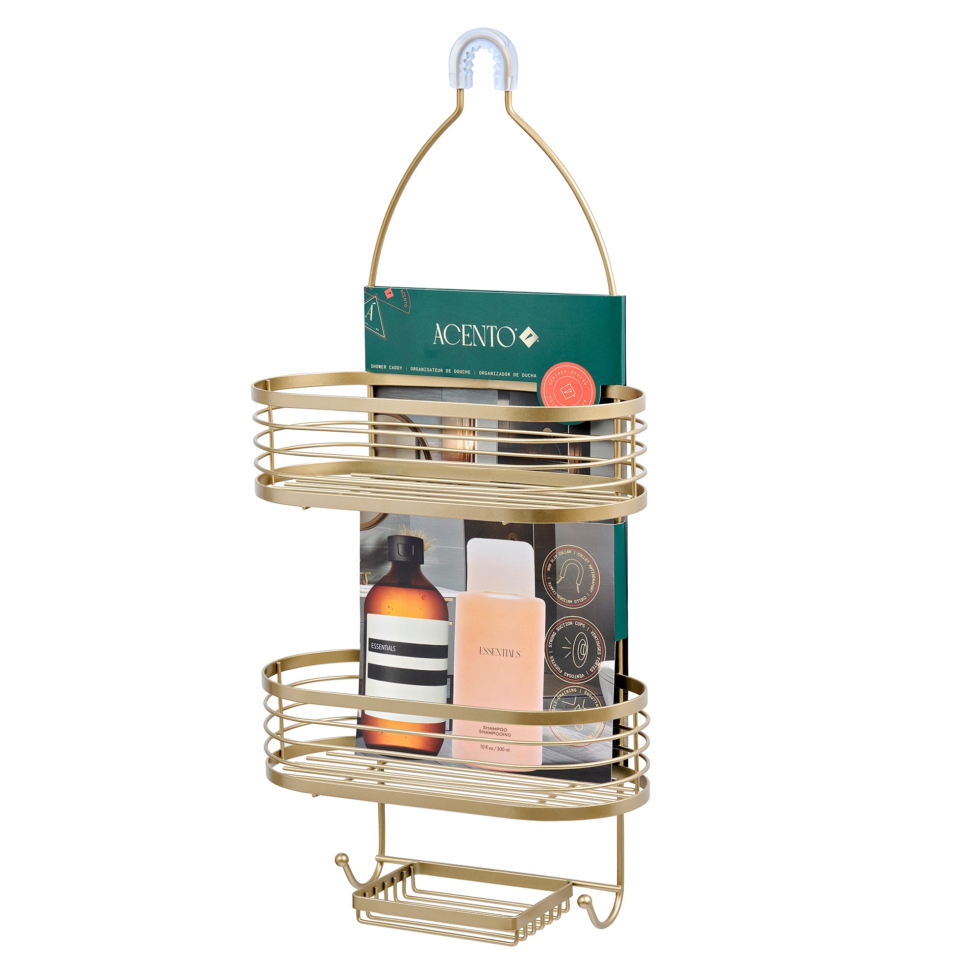 Linea Organizador para regadera de 3 niveles