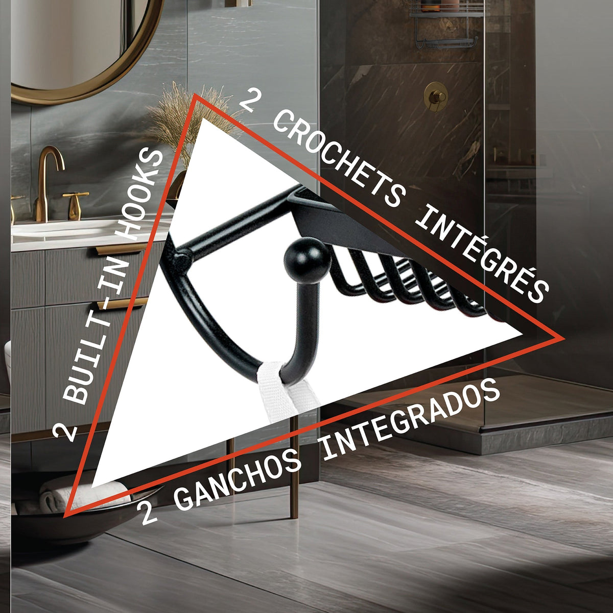 Organizador de ducha de 3 niveles Linea