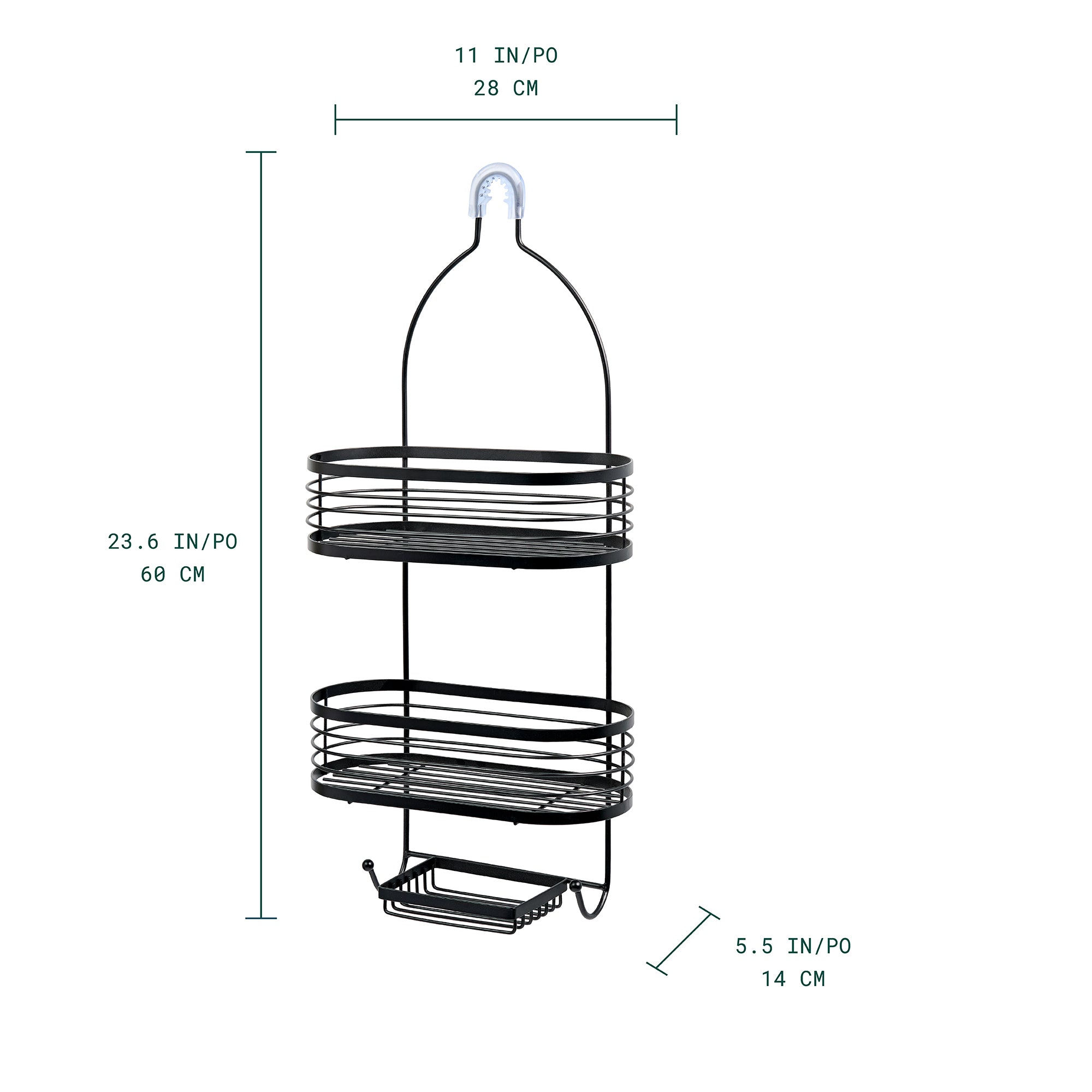 Linea Organizador para regadera de 3 niveles