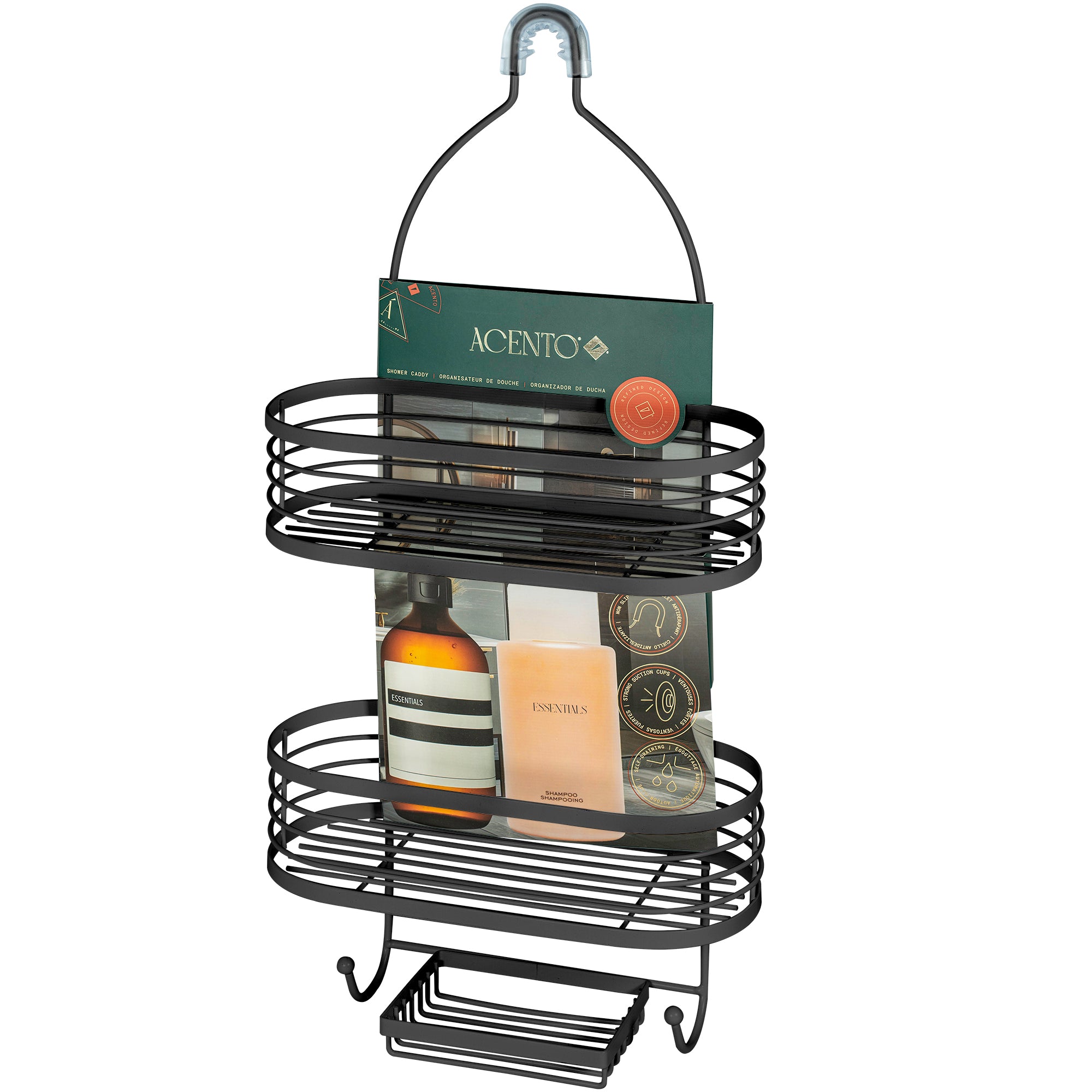 Linea Organizador para regadera de 3 niveles