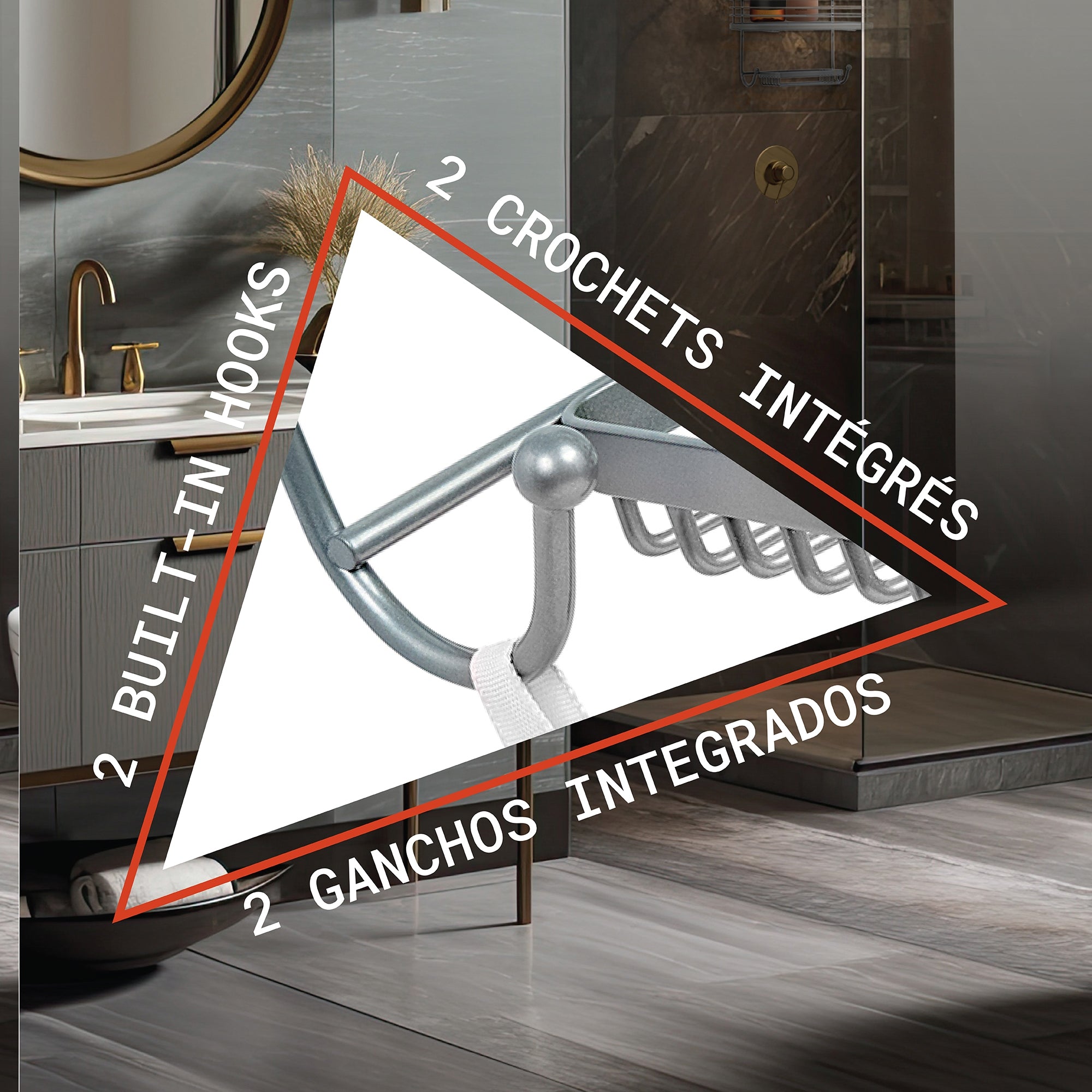 Linea 3-Tier Shower Caddy