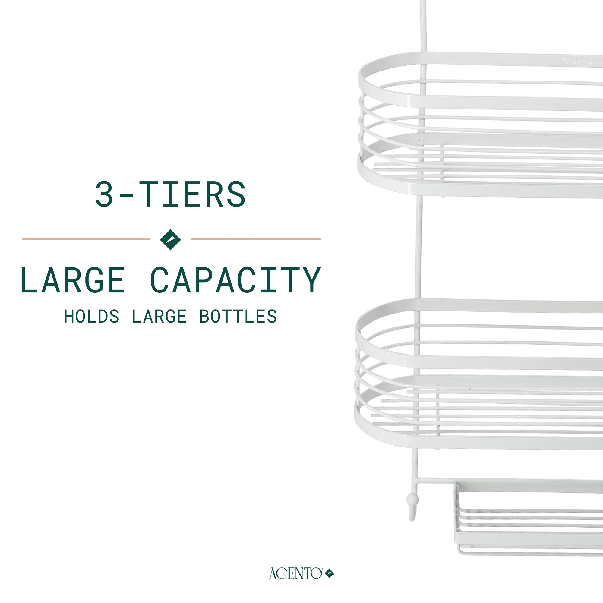 Linea 3-Tier Shower Caddy