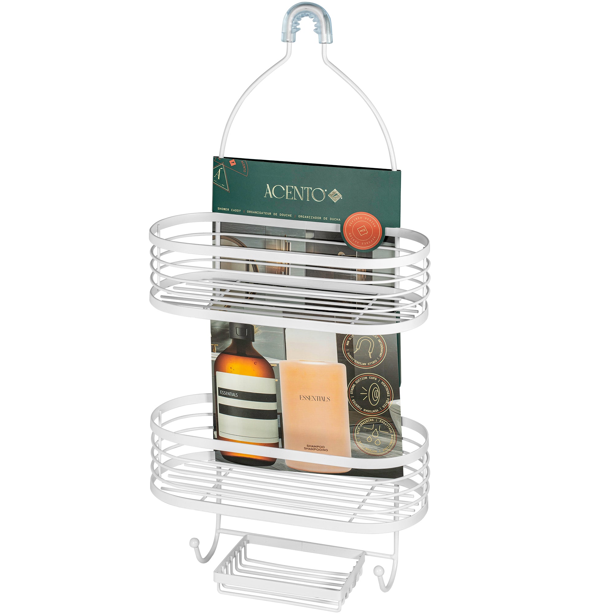 Linea Organizador para regadera de 3 niveles