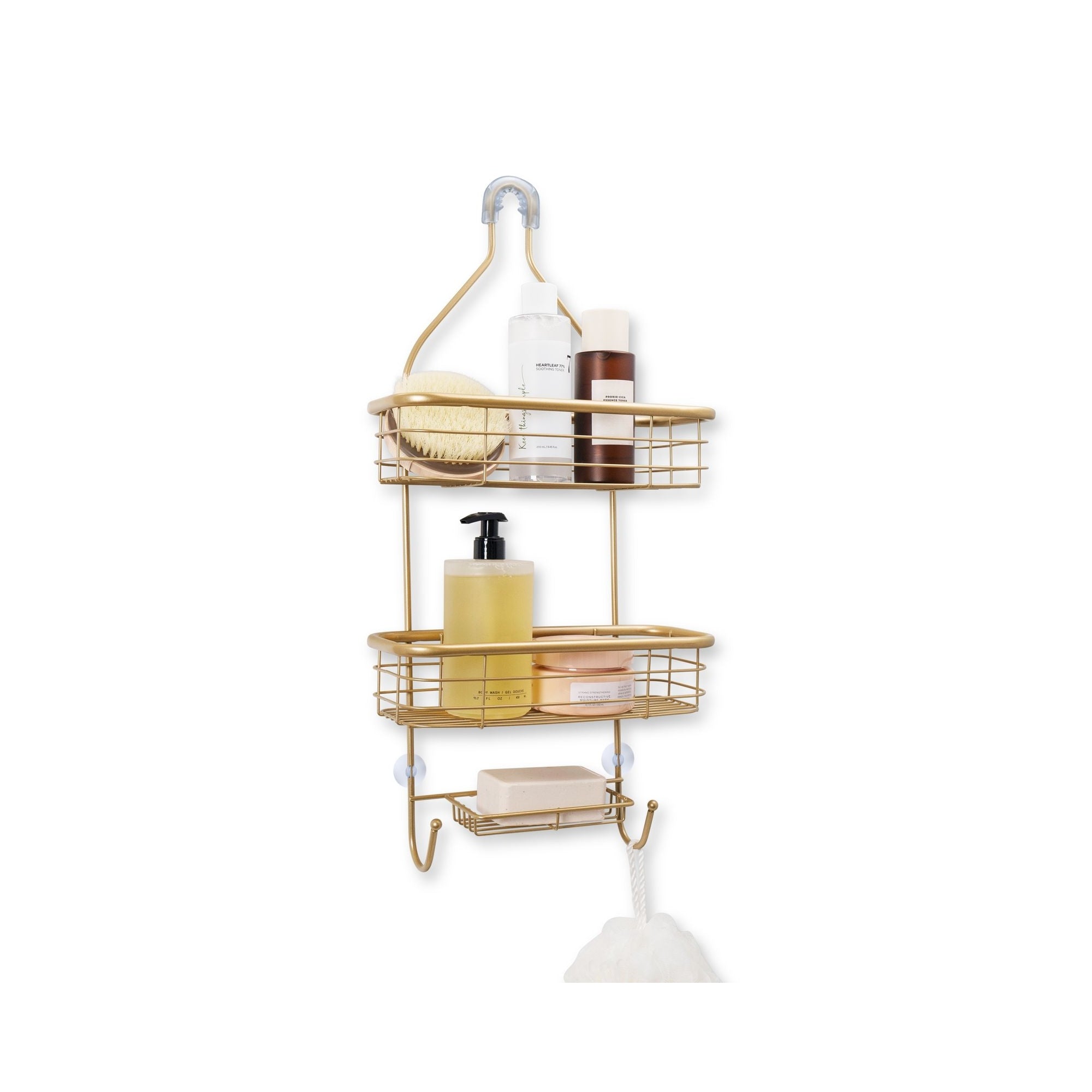 Rondo Organizador colgante para baño de 3 niveles