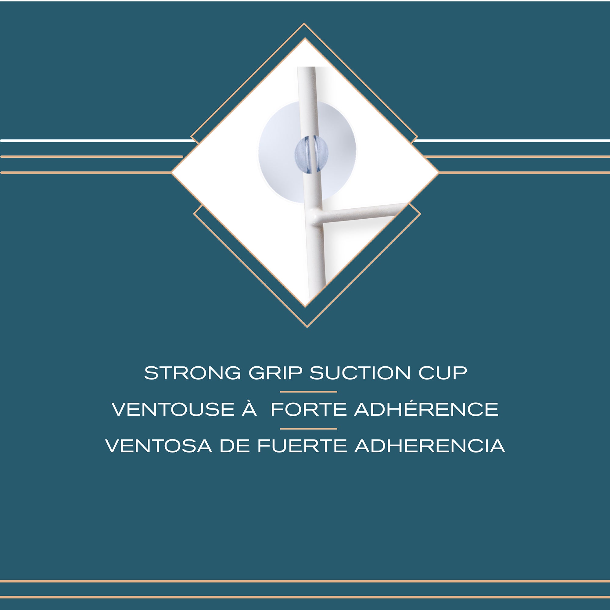 Rondo Organizador  para regadera  de 3 niveles