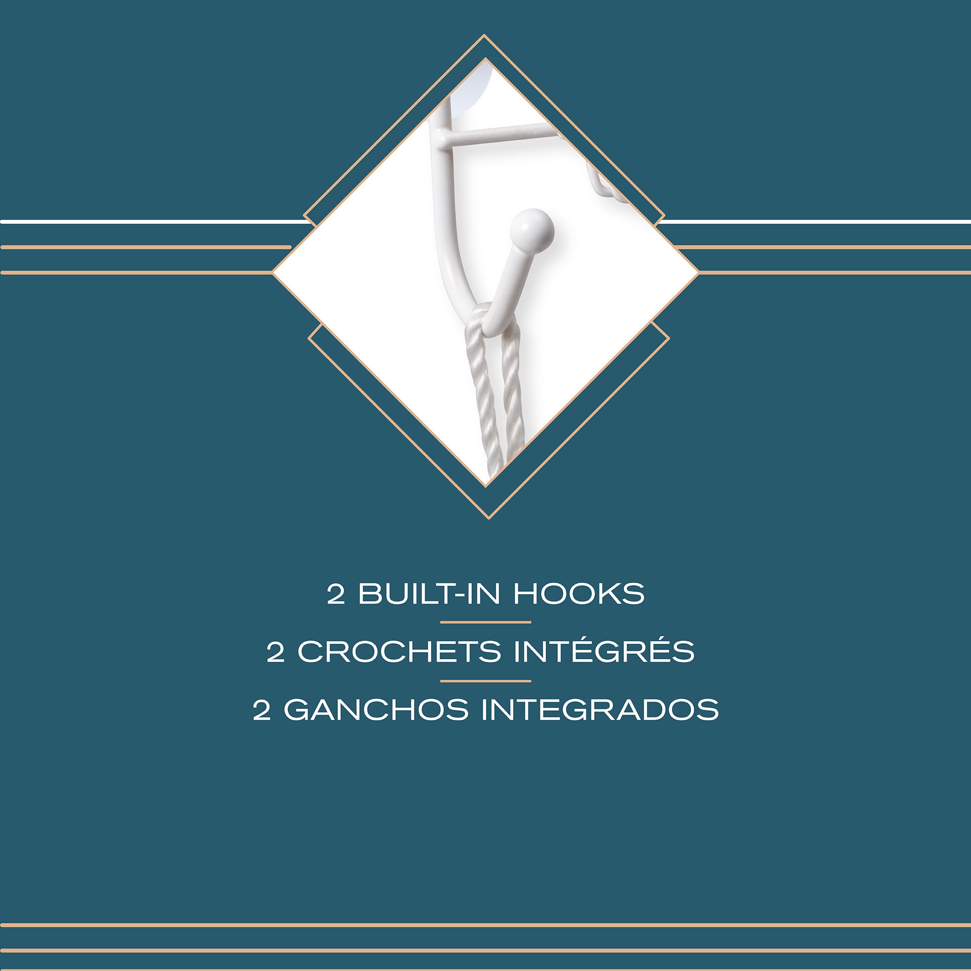 Rondo Organizador  para regadera  de 3 niveles