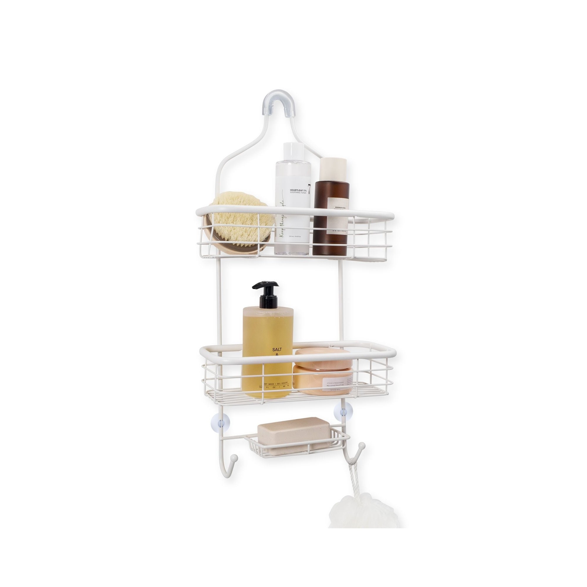 Rondo Organizador colgante para baño de 3 niveles