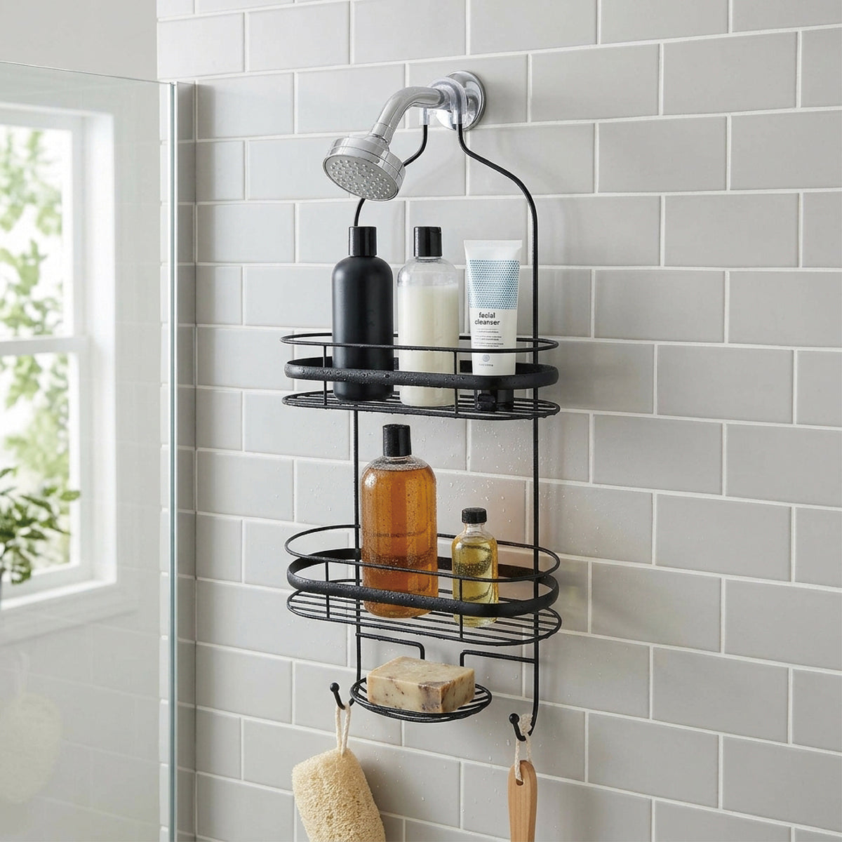 Oval 3 Tier Shower Caddy