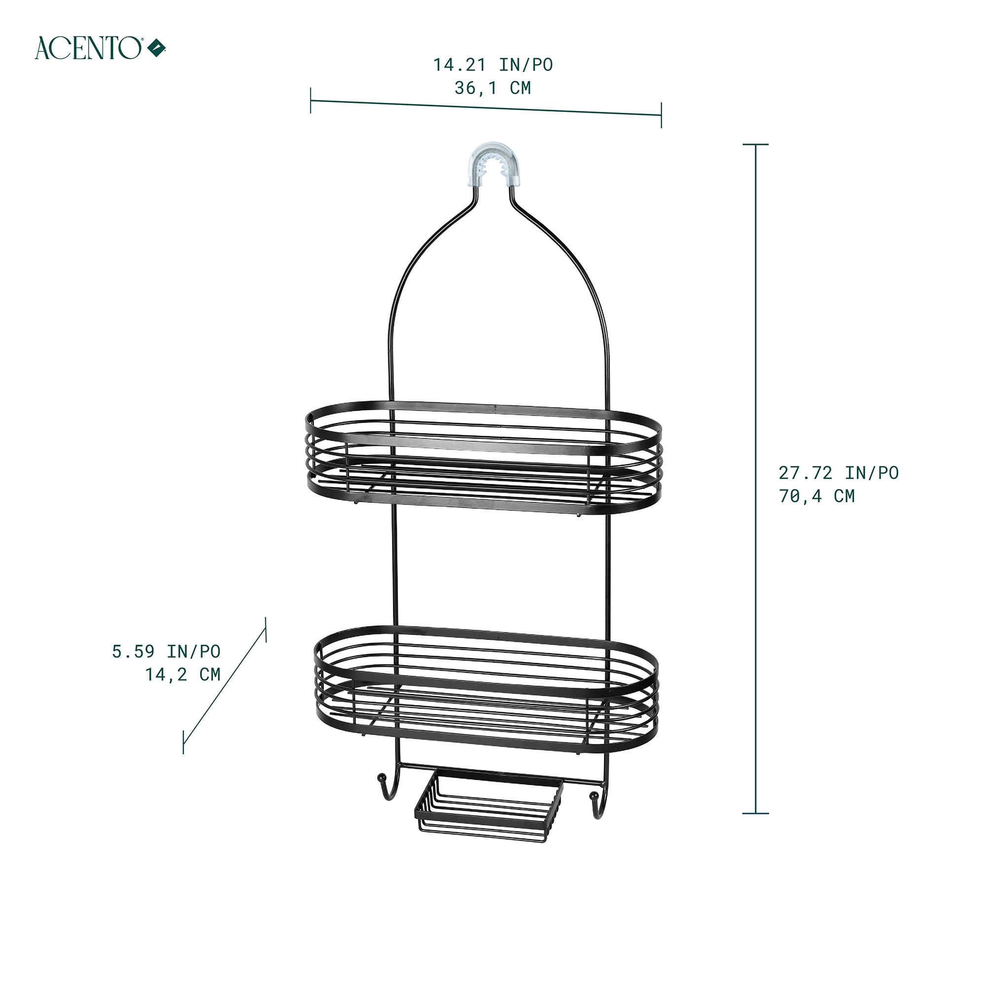 Linea 3-Tier Shower Caddy
