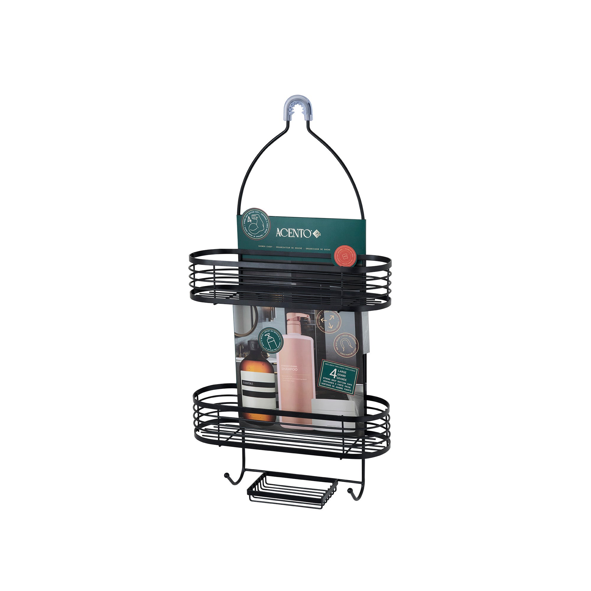 Linea Organizador para regadera de 3 niveles