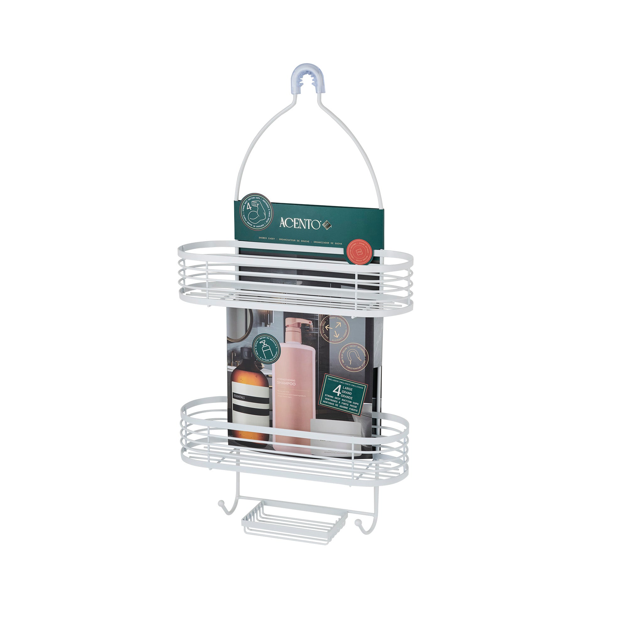 Linea Organizador para regadera de 3 niveles