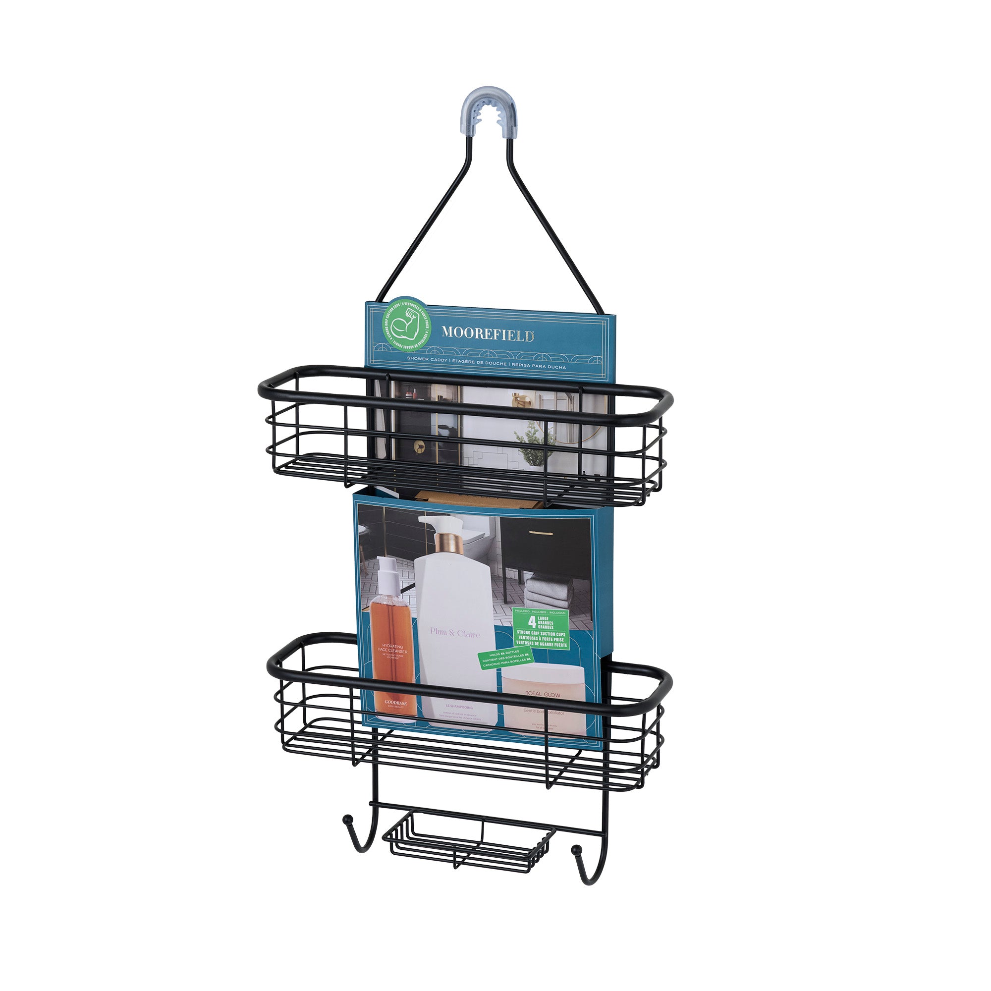 Rondo Organizador  para regadera  de 3 niveles