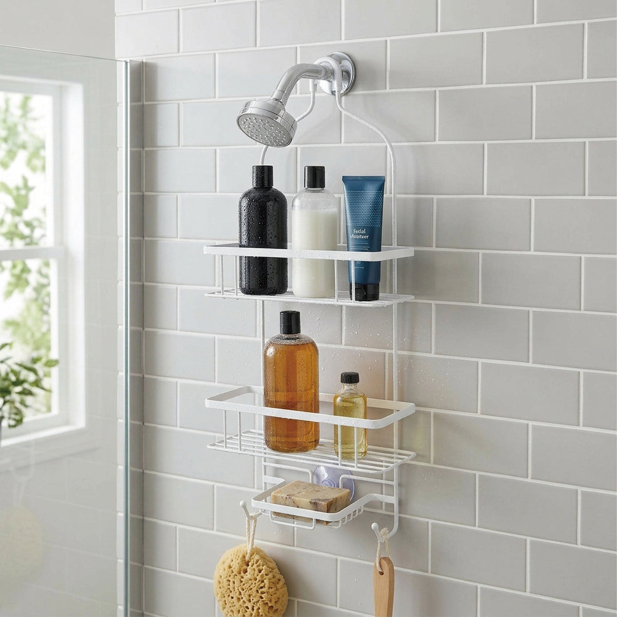 Rectangle 3-Tier Shower Caddy