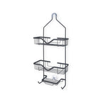 Organizador de ducha rectangular de 3 niveles