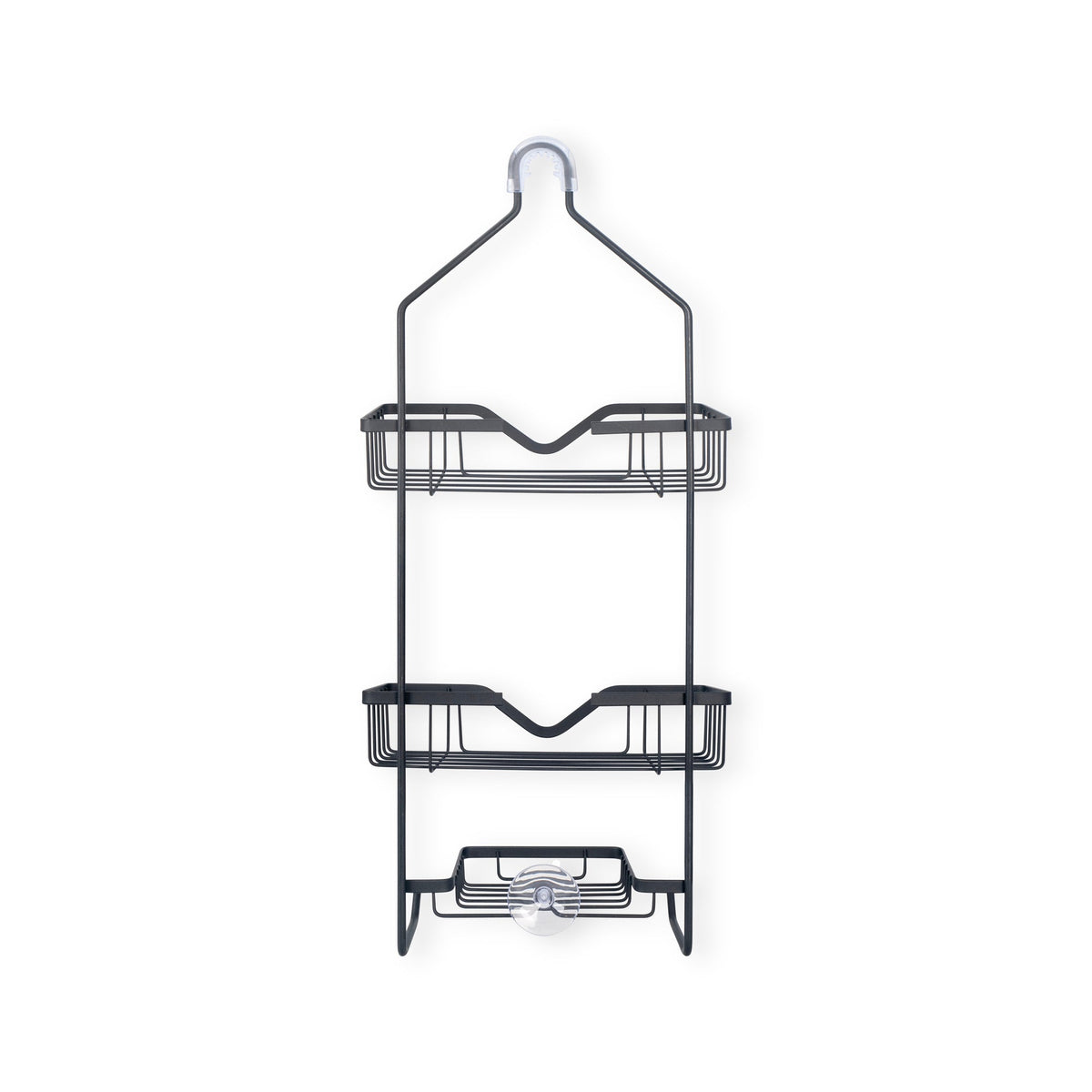 Organizador de ducha rectangular de 3 niveles