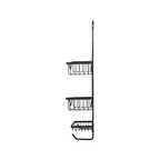 Organizador de ducha rectangular de 3 niveles