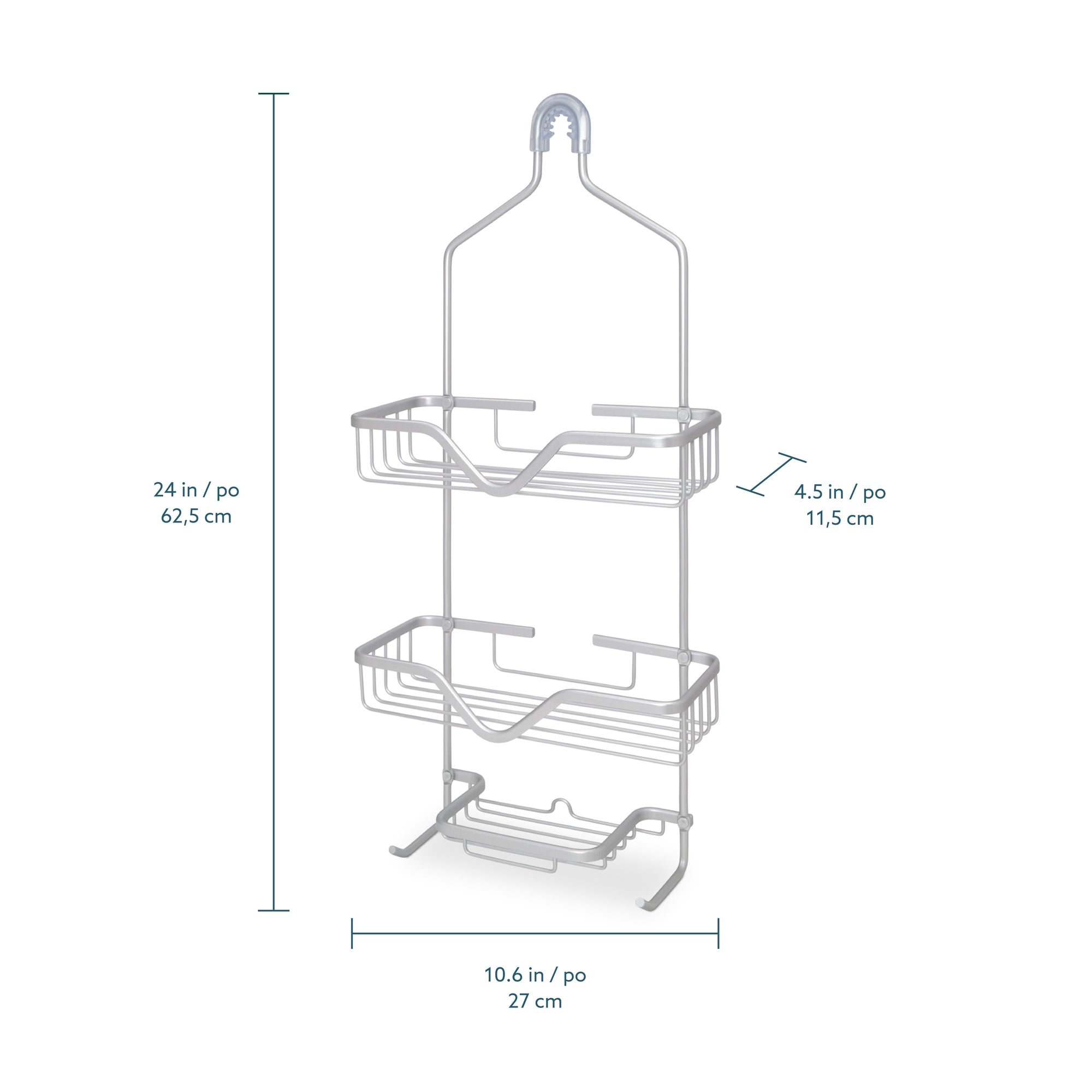 Alena 3-Tier Hanging Shower Caddy
