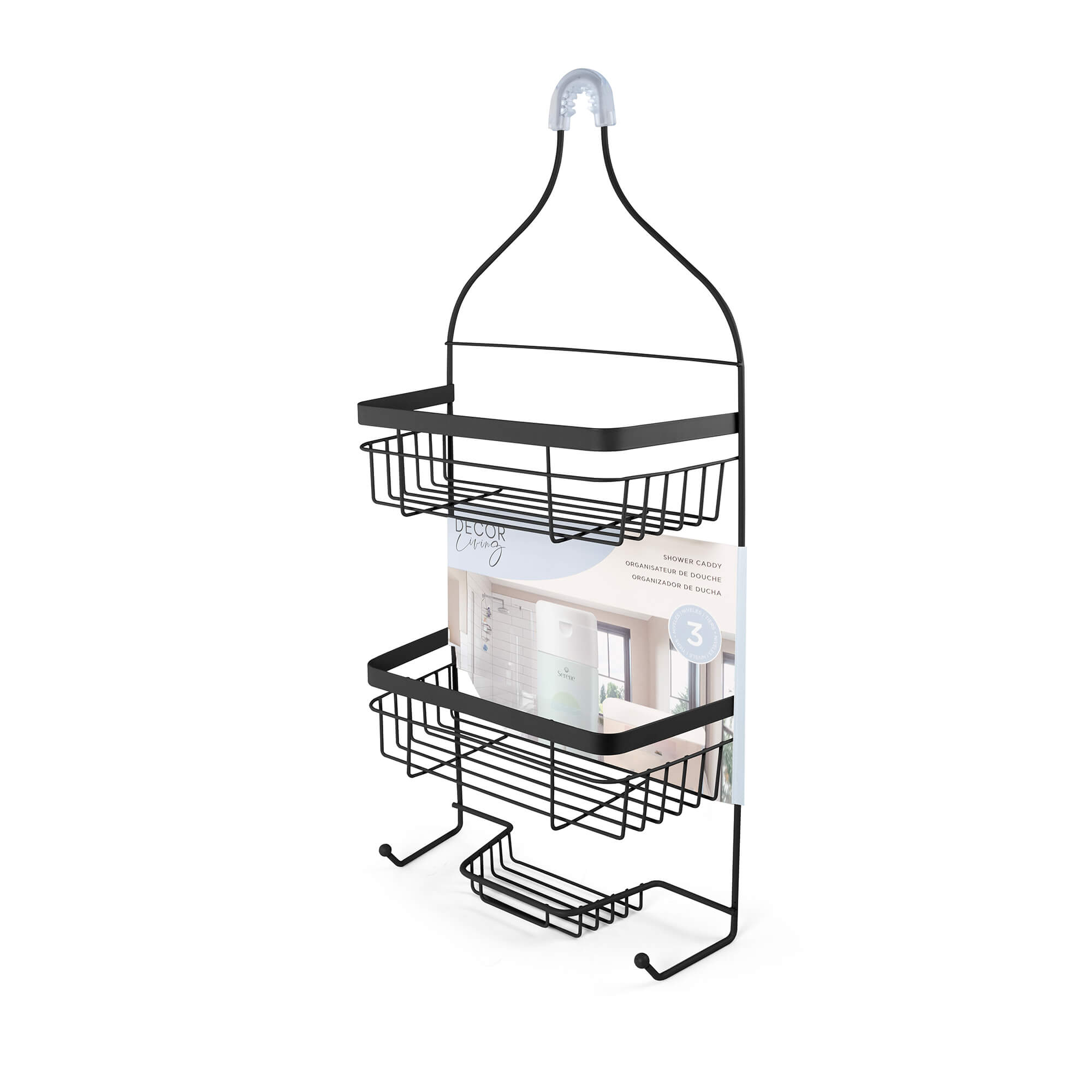 Savannah 3-Tier Shower Caddy