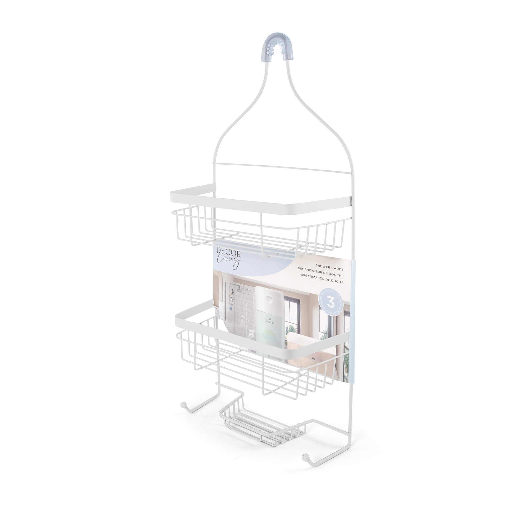 Savannah 3-Tier Shower Caddy