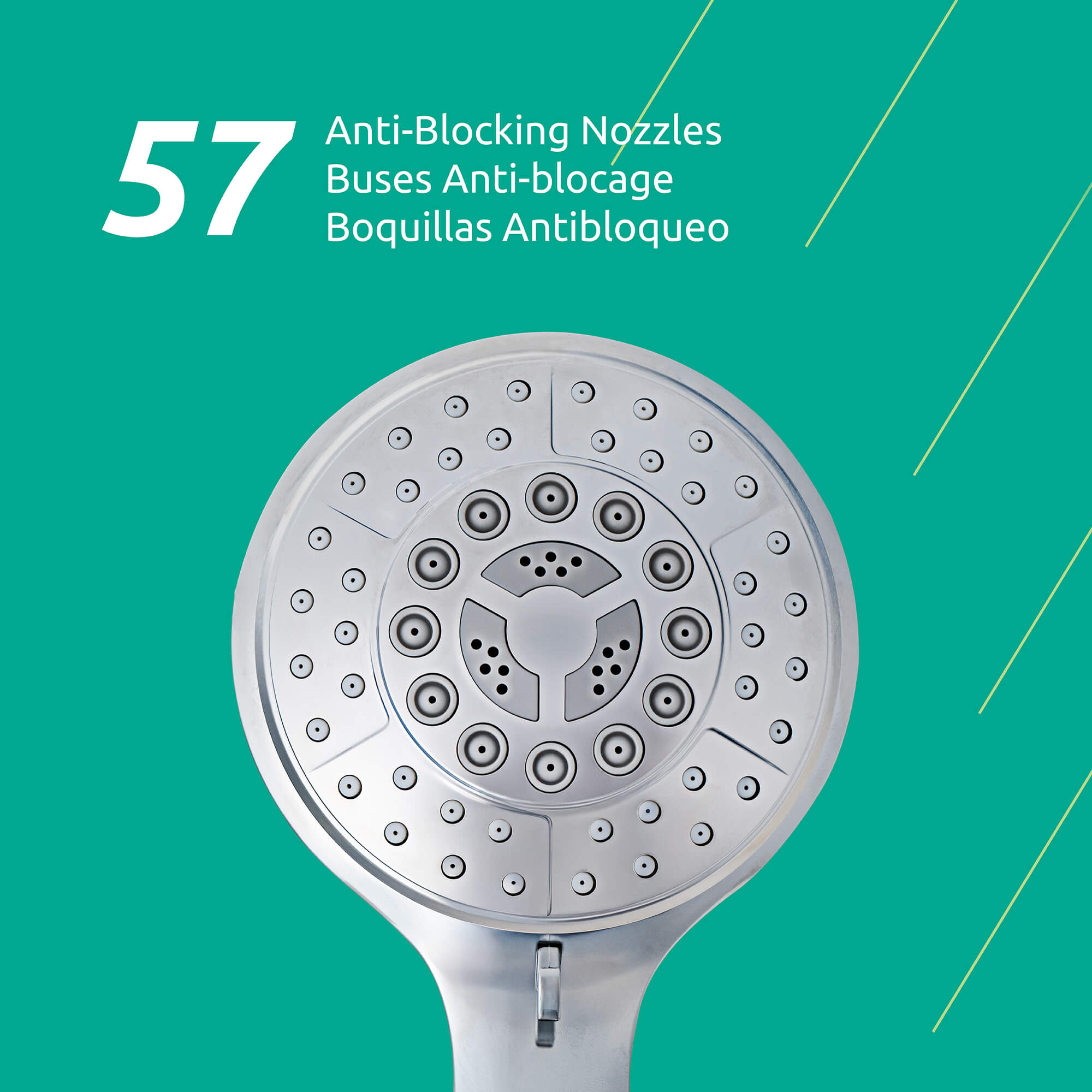 Koena Round Showerhead