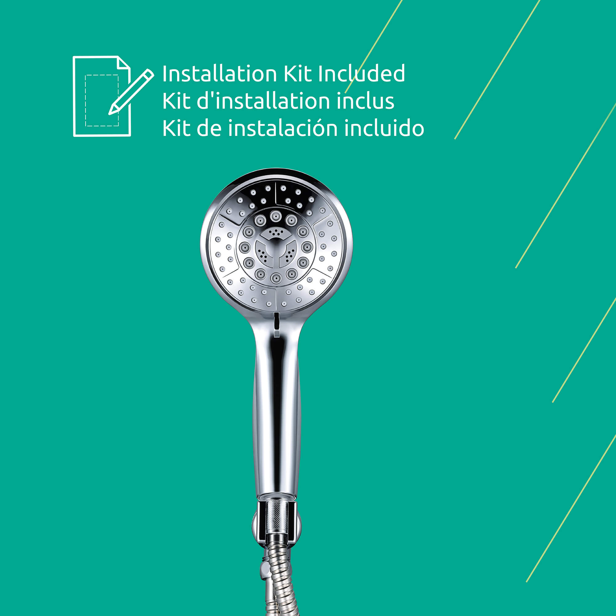 Koena Round Showerhead