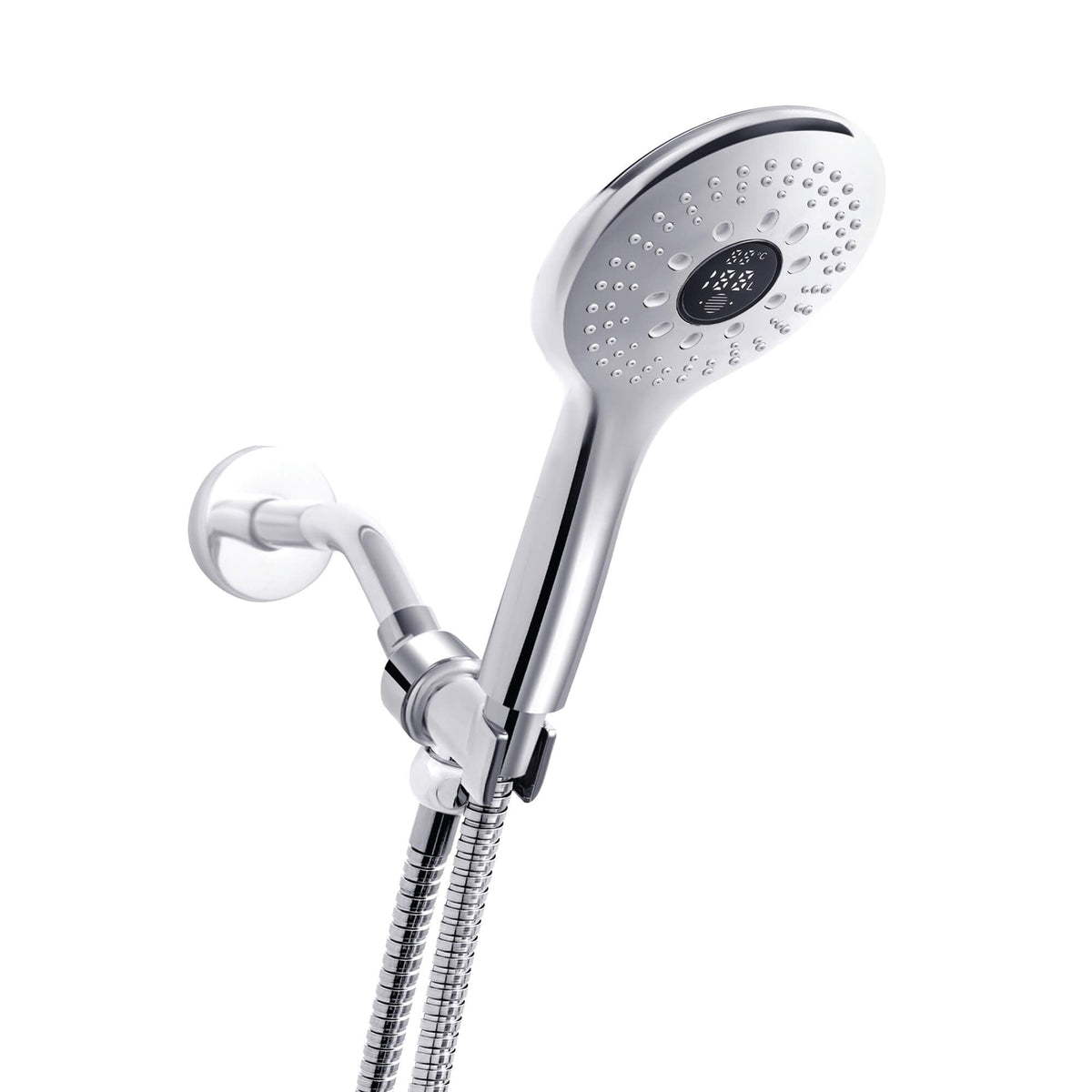 Laia 2-Spray Handheld Showerhead with LED Display
