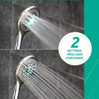 Ducha de mano Laia de 2 chorros con pantalla LED