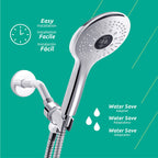 Ducha de mano Laia de 2 chorros con pantalla LED