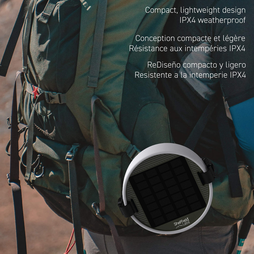 Linterna solar multifunción Atlas