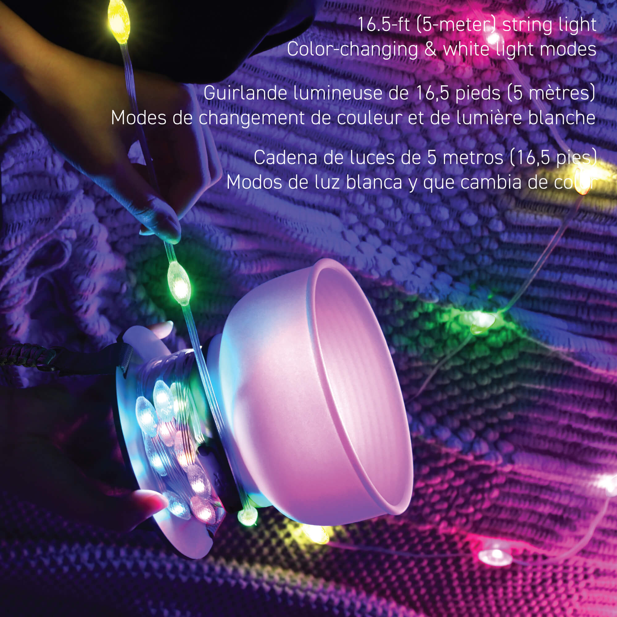 Linterna solar multifunción