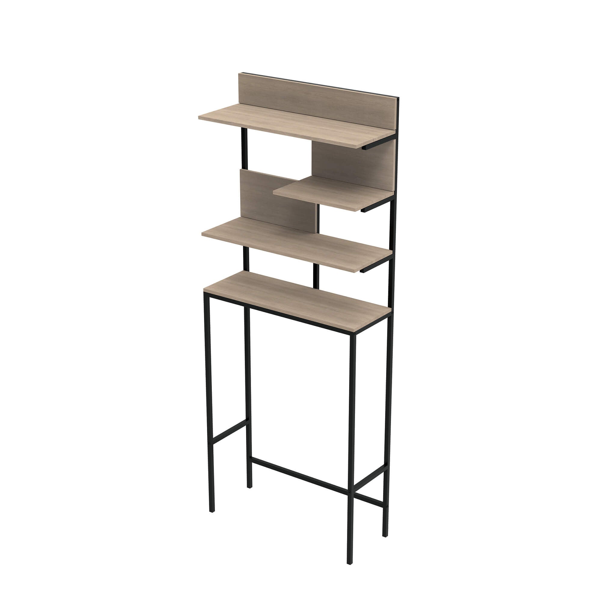 Clario Étagère autoportante à 4 niveaux