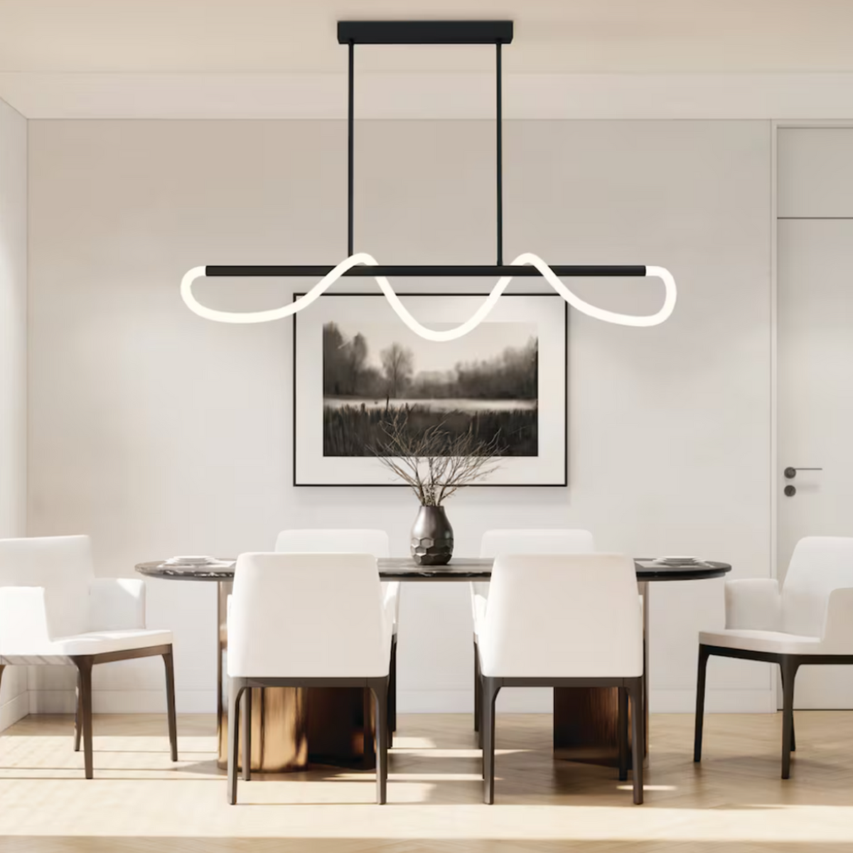 Nora Rope LED Chandelier