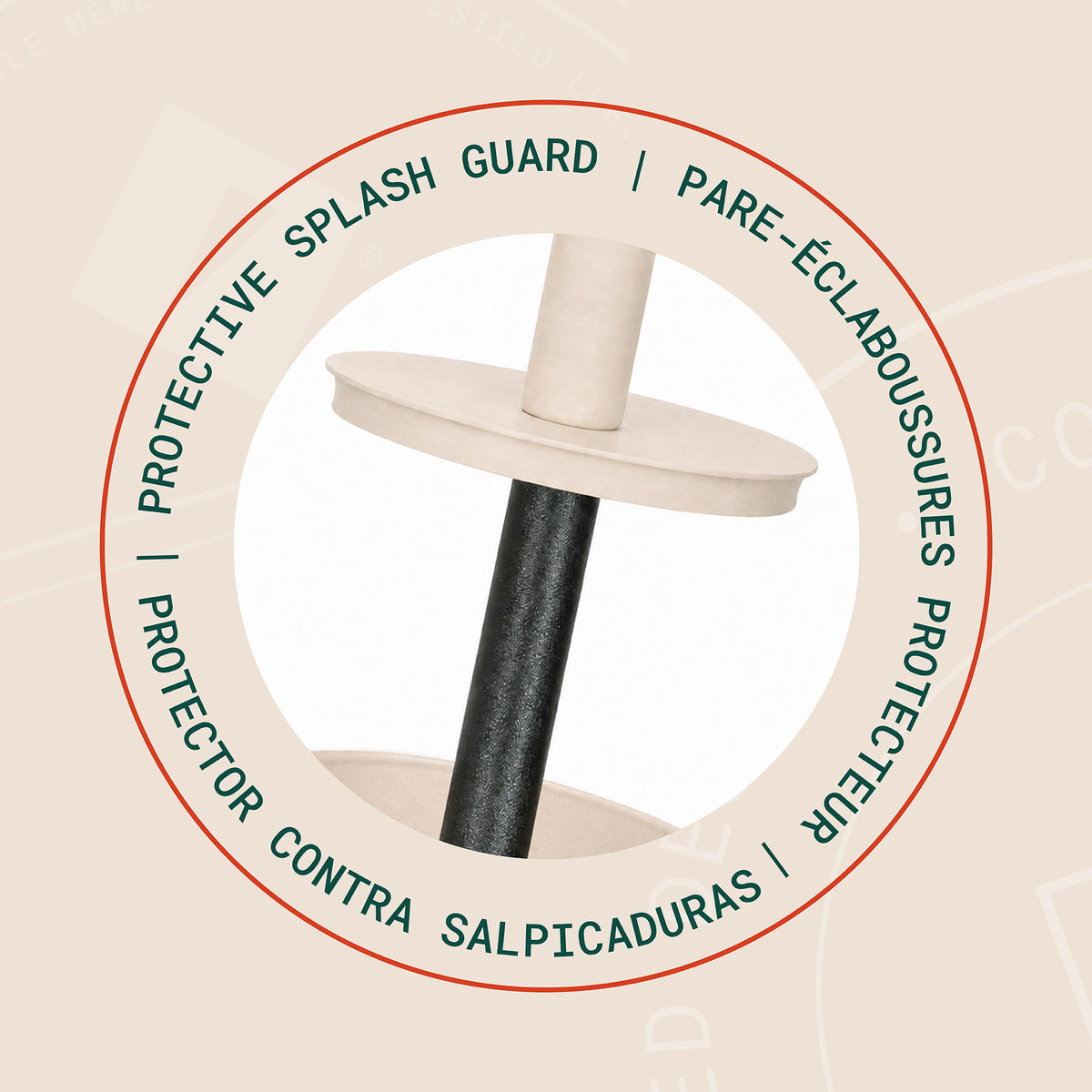 Althi Slim Toilet Brush and Holder