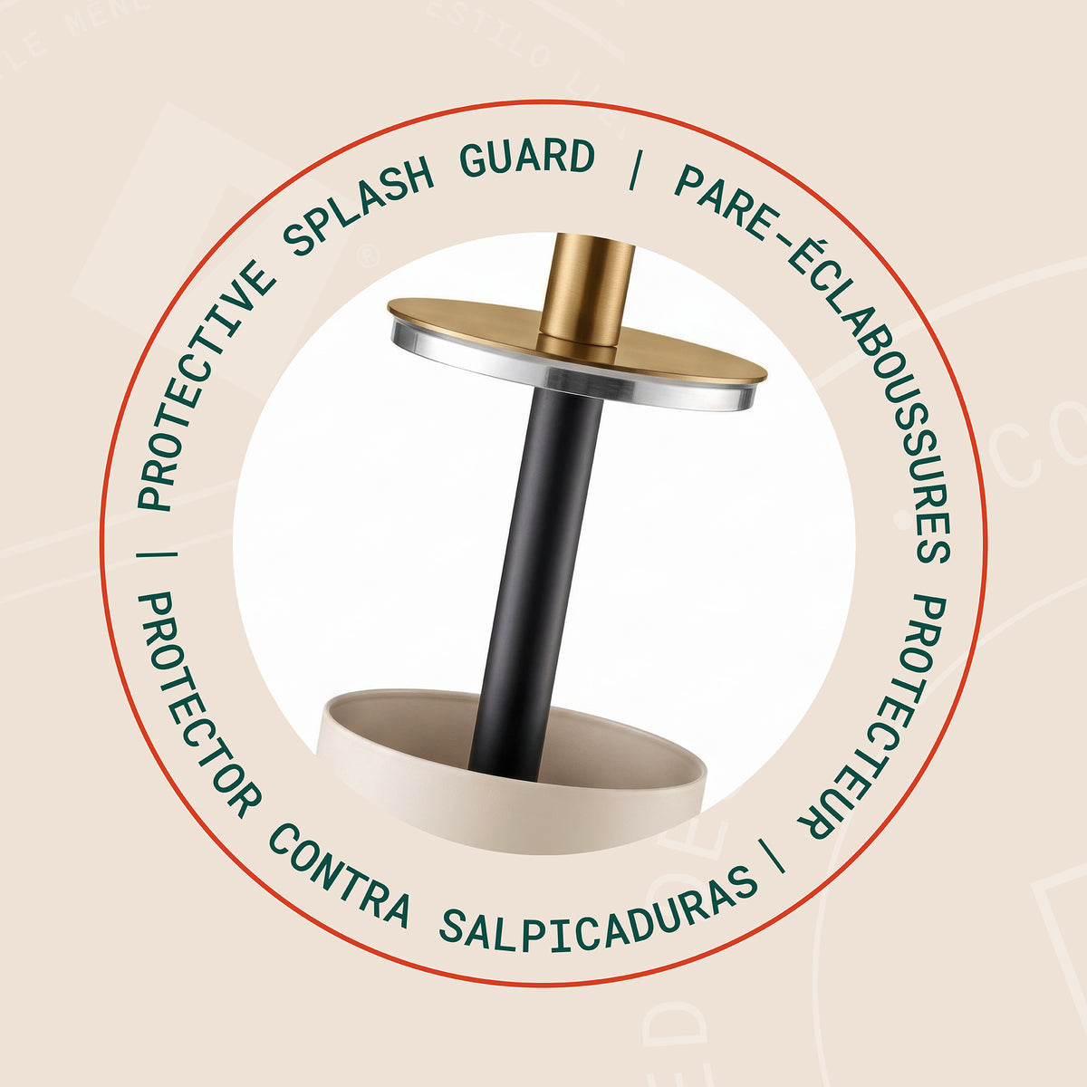 Althi Slim Toilet Brush and Holder