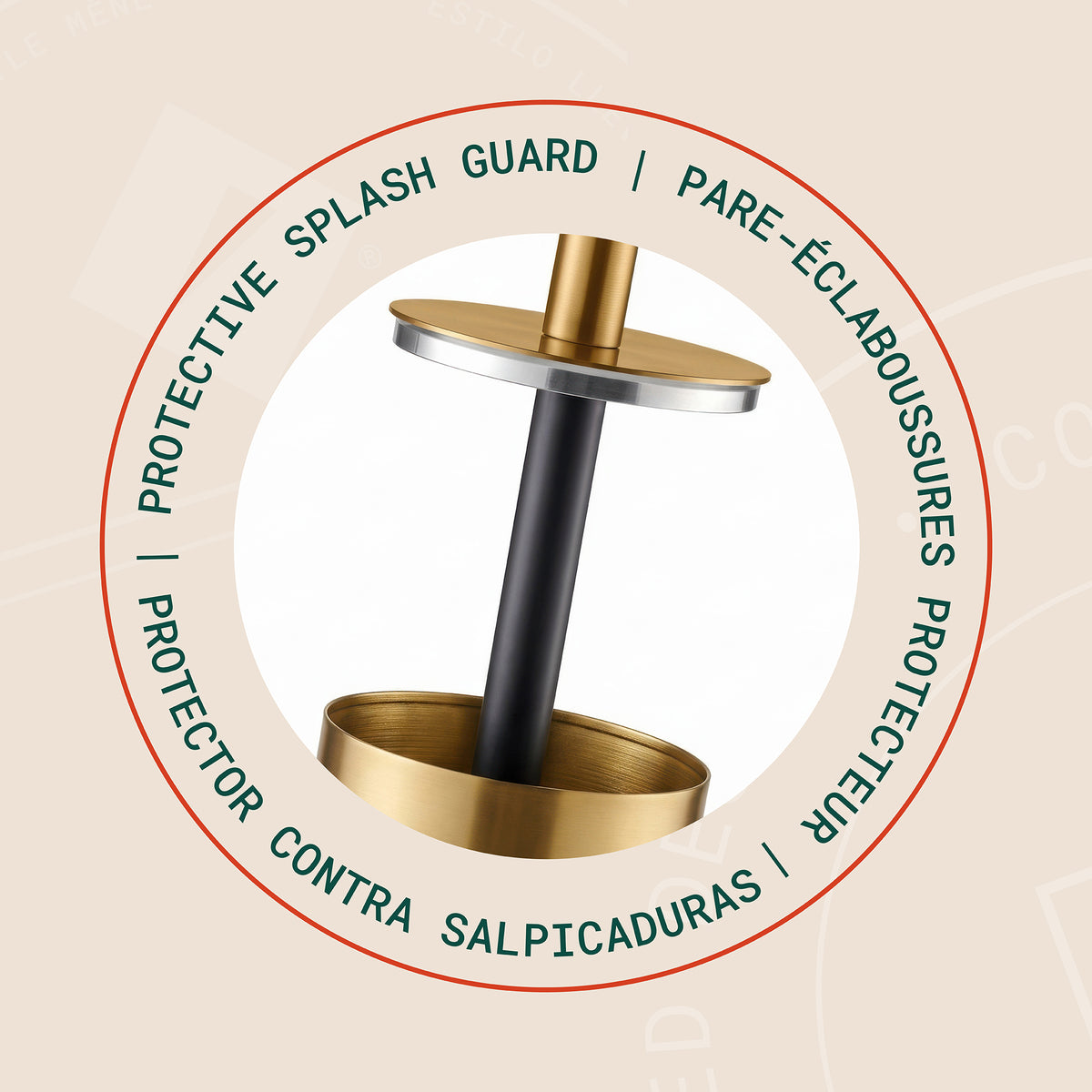 Althi Slim Toilet Brush and Holder
