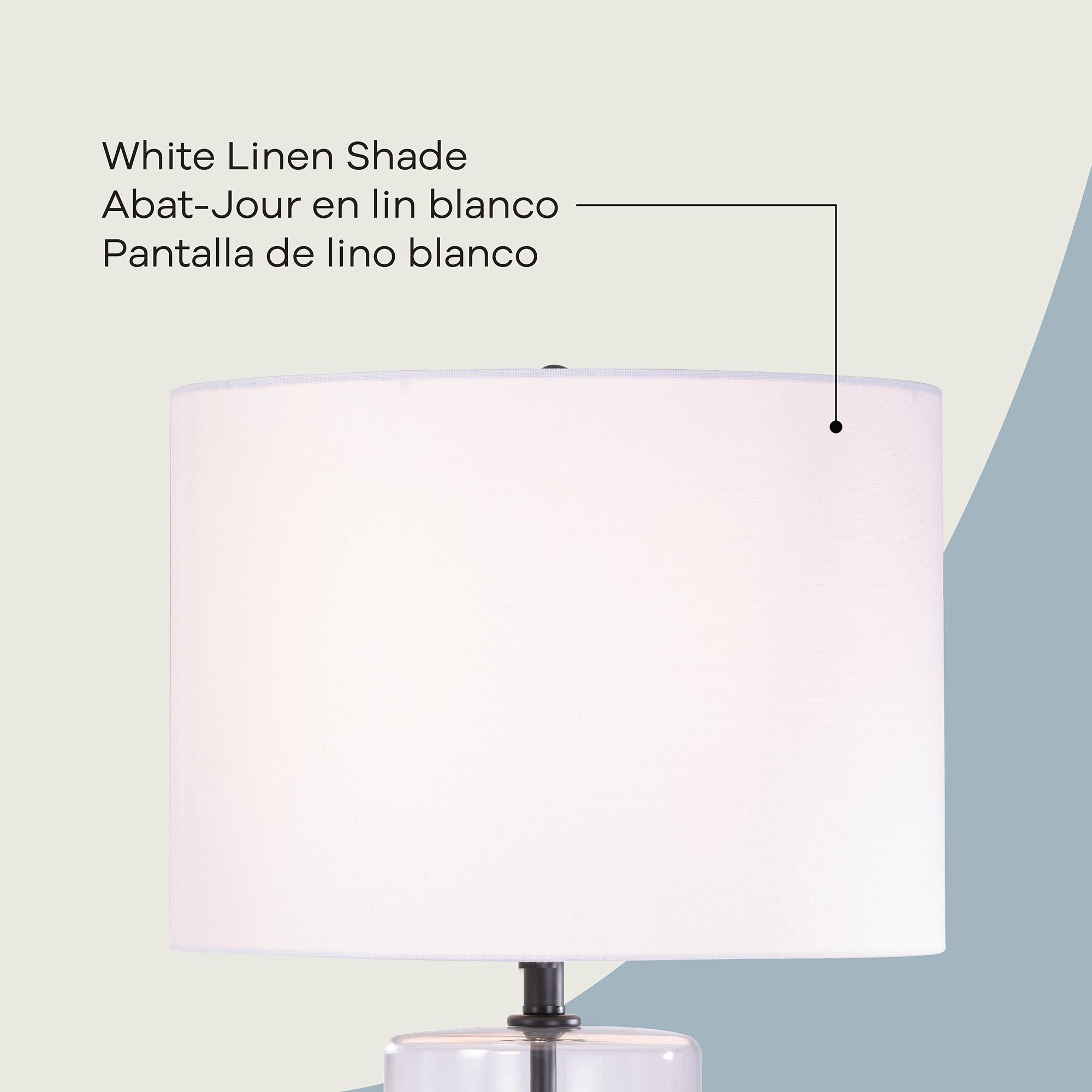 Athena Lámpara de mesa de 1 luz