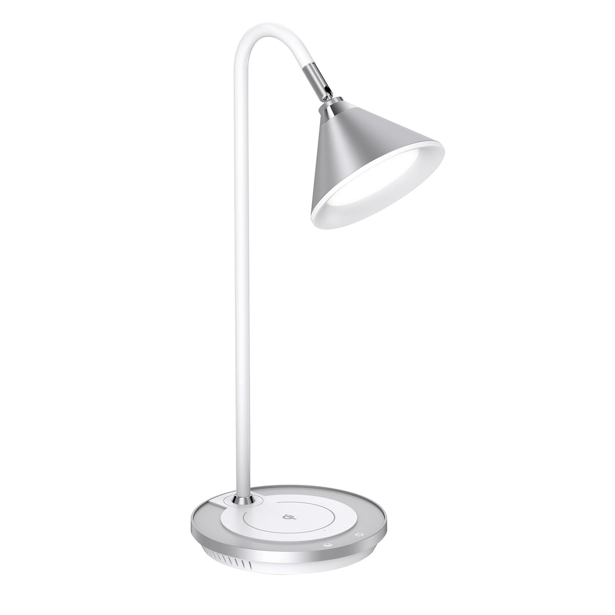 Lucas LED Desk Lamp, Three-Quarter View.