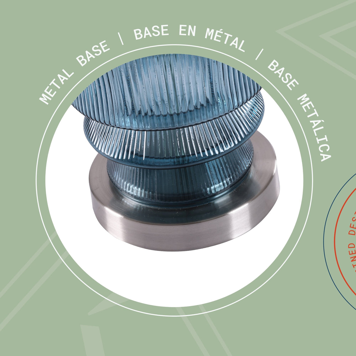 Lámpara de mesa Stella Decorative de 1 luz