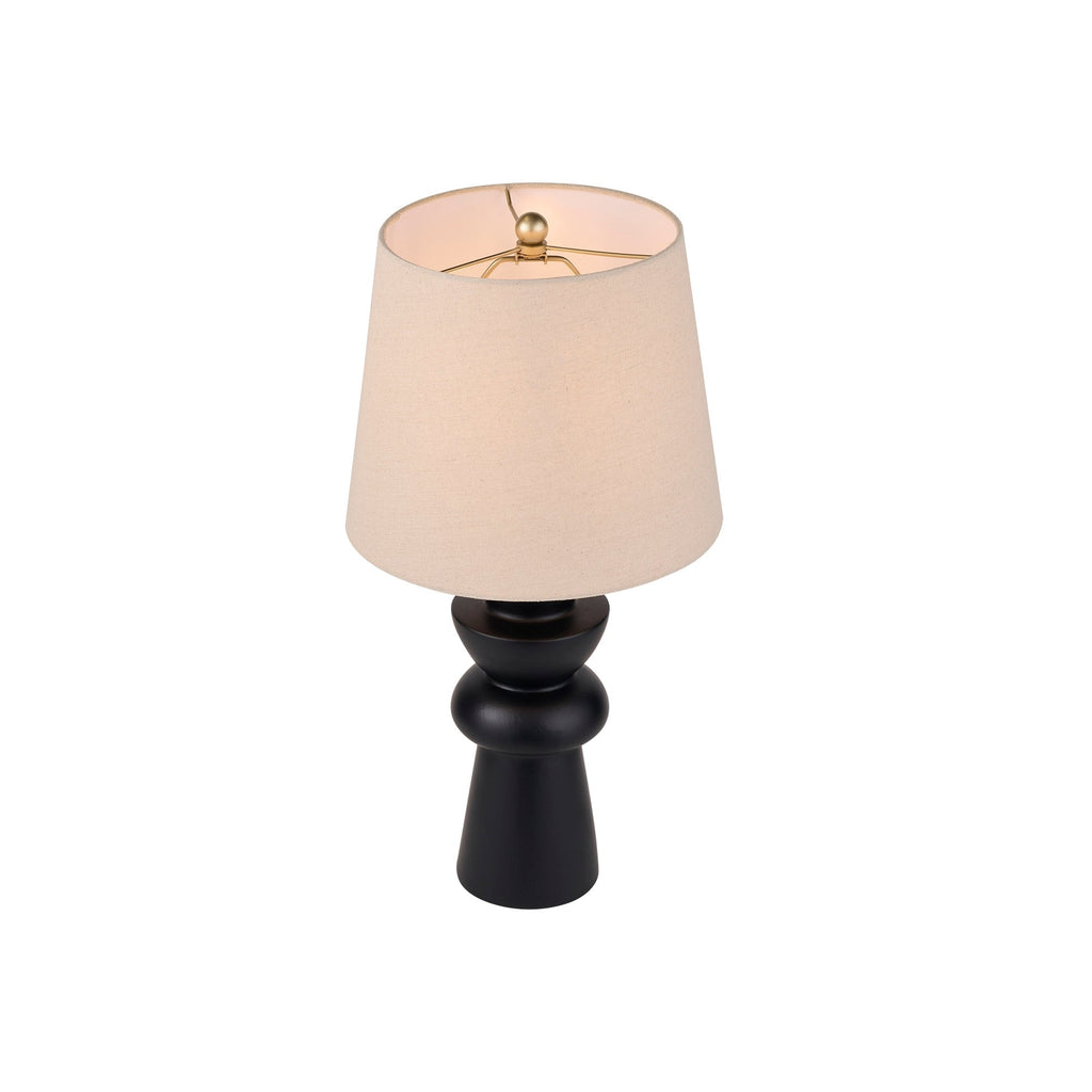 Lámpara de mesa decorativa Onyx de 1 luz