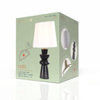 Lámpara de mesa decorativa Onyx de 1 luz