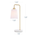 Lámpara de mesa de 1 luz Vienna