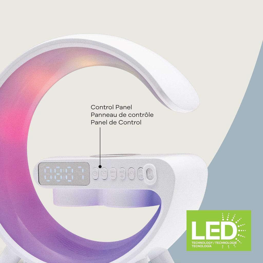 Lámpara de mesa multifunción LED Gea