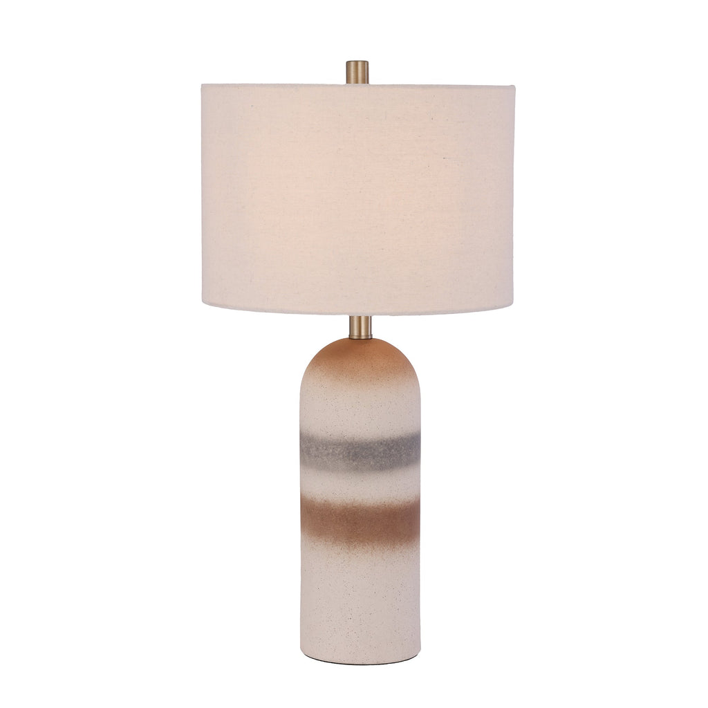Sahara 1-Light Table Lamp, front view.