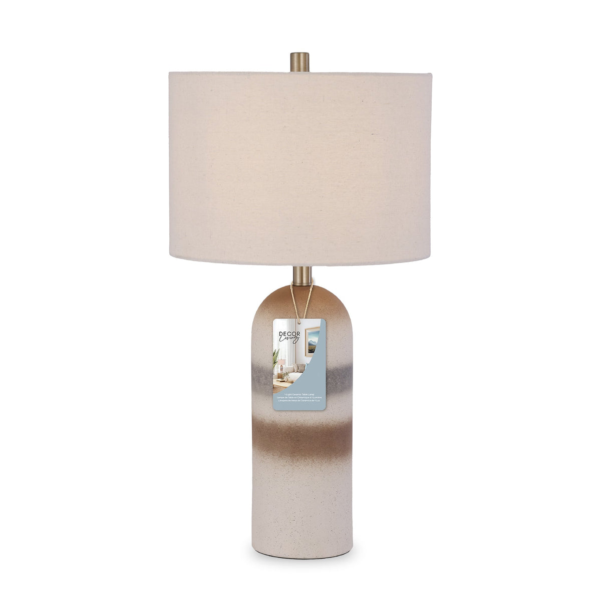 Sahara 1-Light Table Lamp, packaging view.