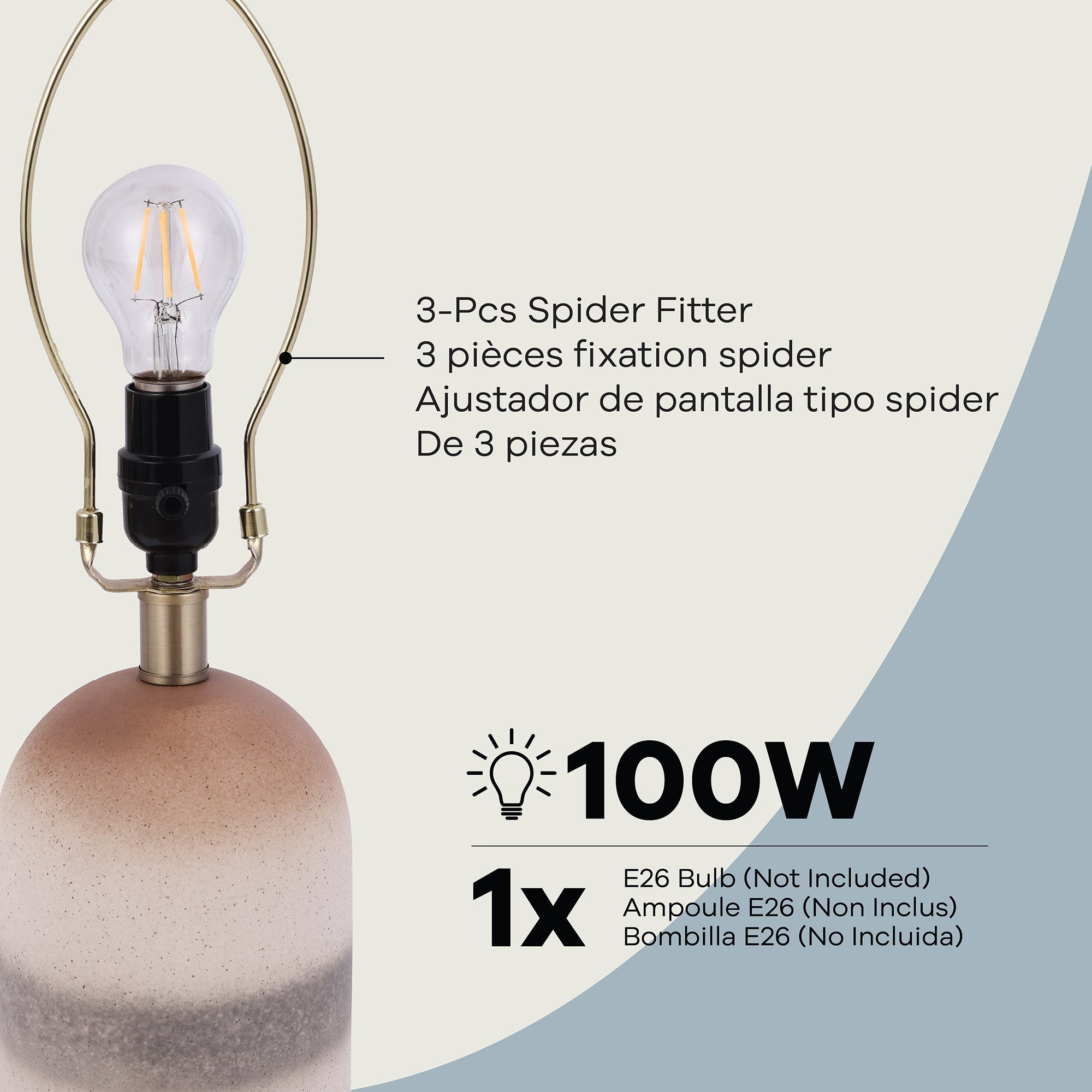 Sahara 1-Light Table Lamp