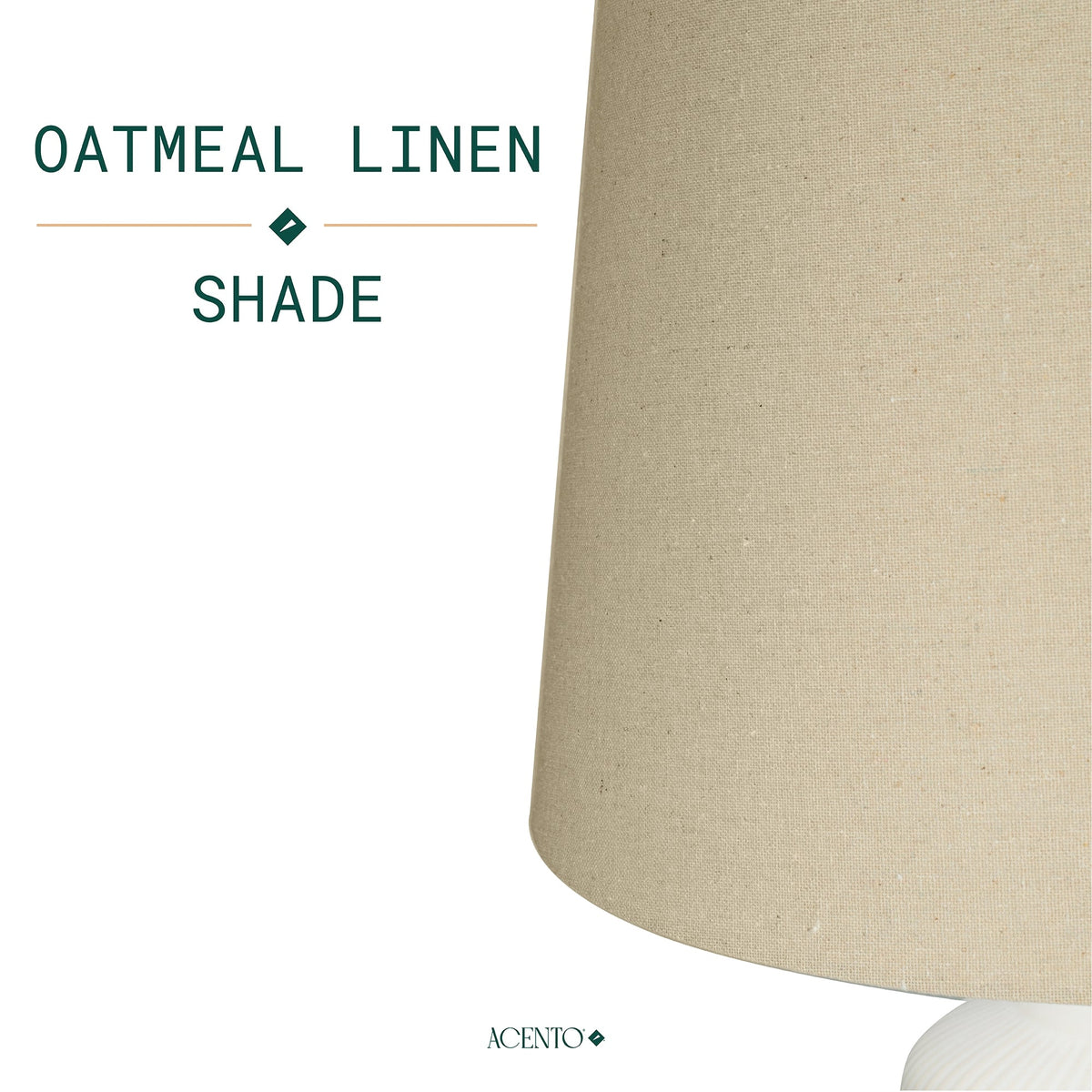 Lámpara de mesa decorativa de 1 luz Camelia