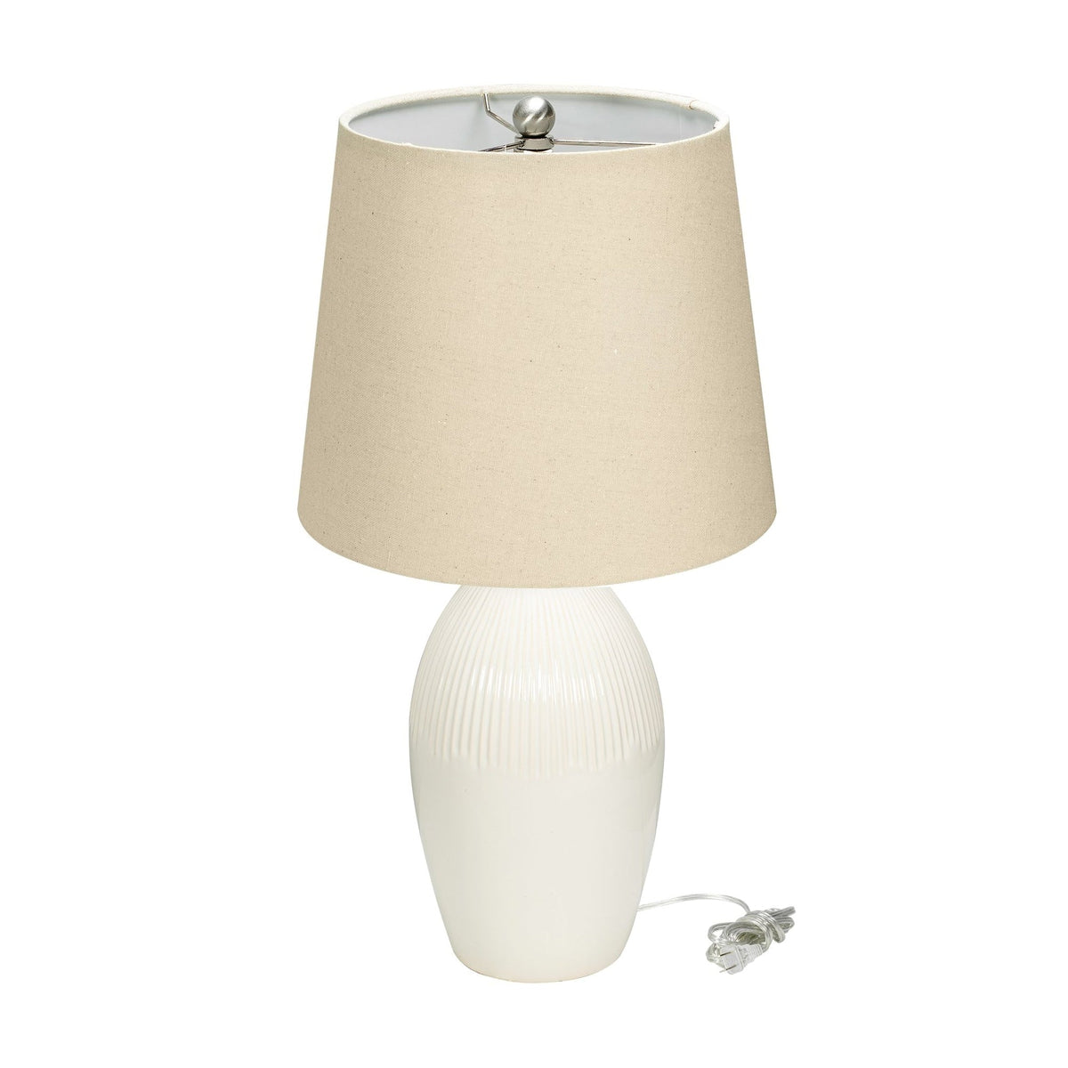 Lámpara de mesa decorativa de 1 luz Camelia