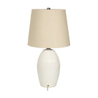 Lámpara de mesa decorativa de 1 luz Camelia